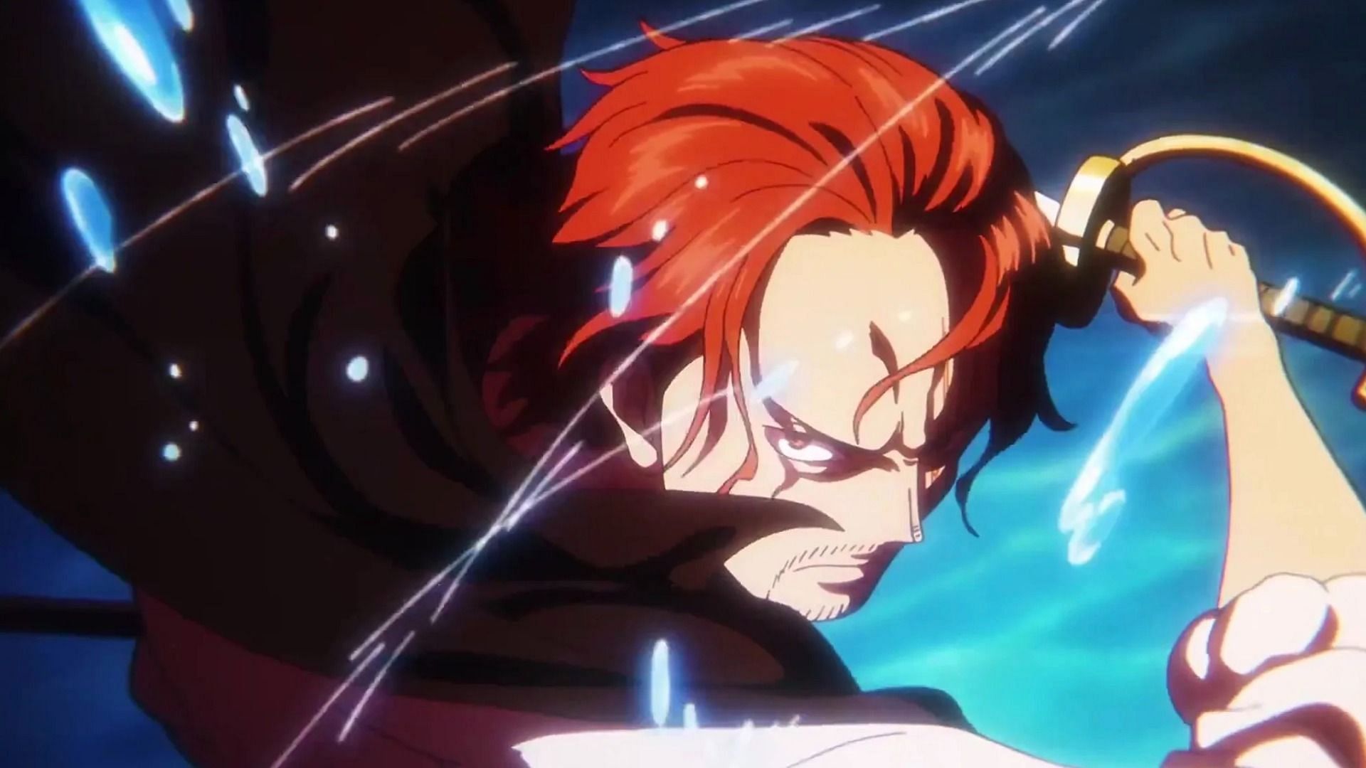 Shanks fought Luffy six years before the current timeline (Image via Toei Animation)